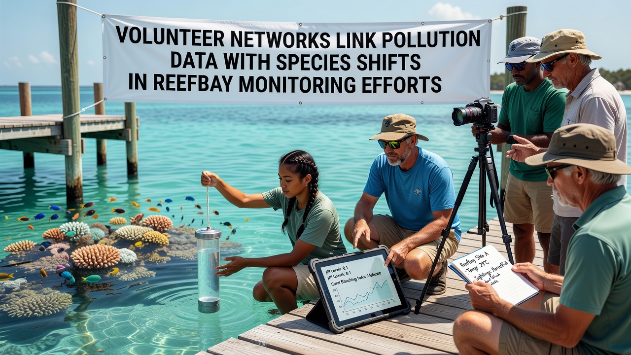 Volunteer Networks Link Pollution Data With Species Shifts in Reefbay Monitoring Efforts